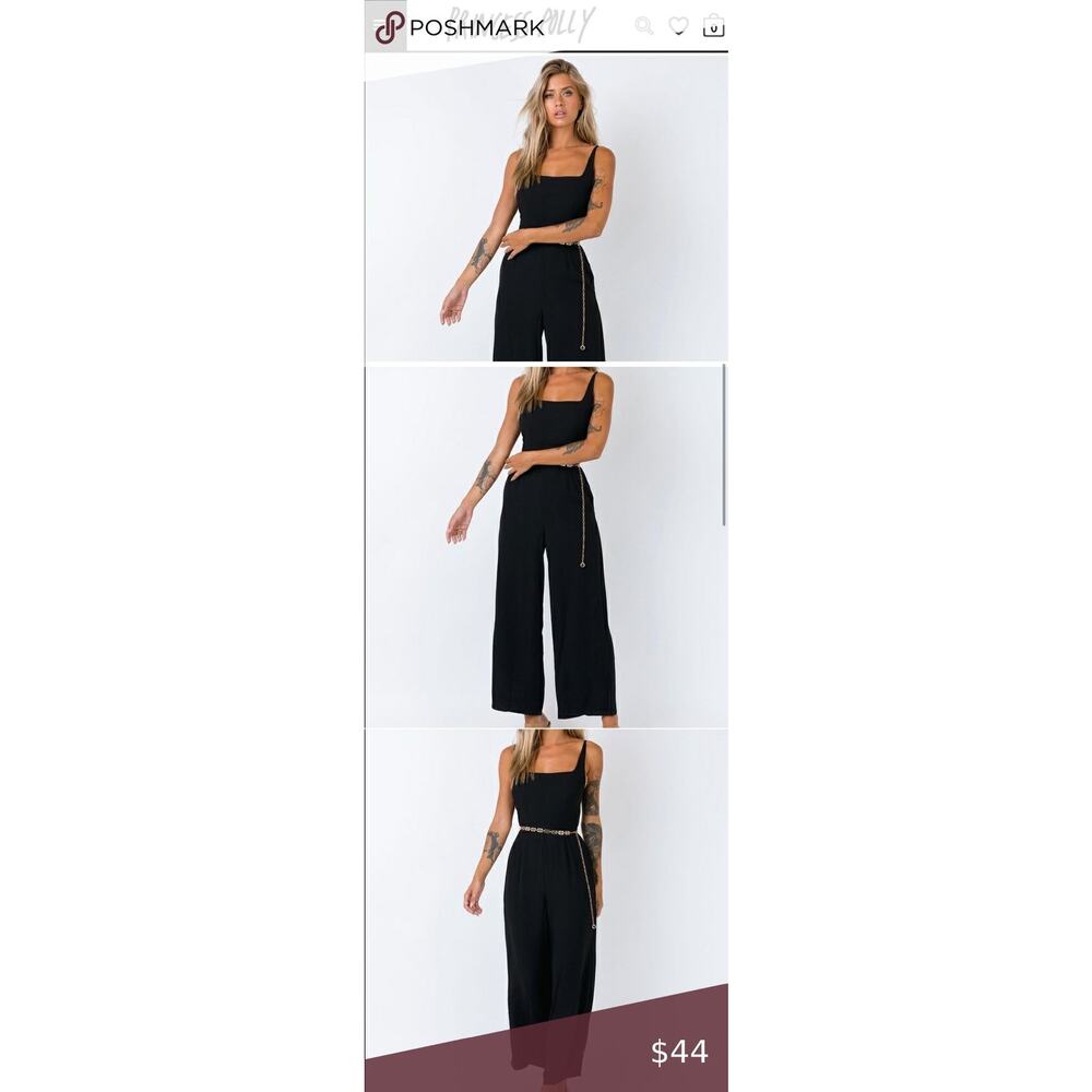 Princess Polly Spaghetti Strap Makan Jumpsuit
